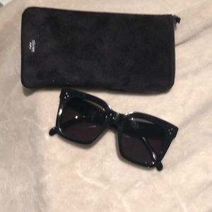 Celine xl sunglasses authentic black color